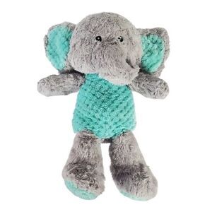 Spark Wal-Mart Elephant Plush Crinkle Ears Rattle Baby Toy Lovey Gray Infant